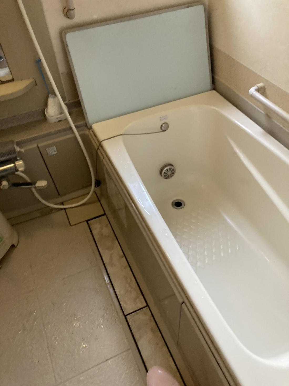 施工前のお風呂