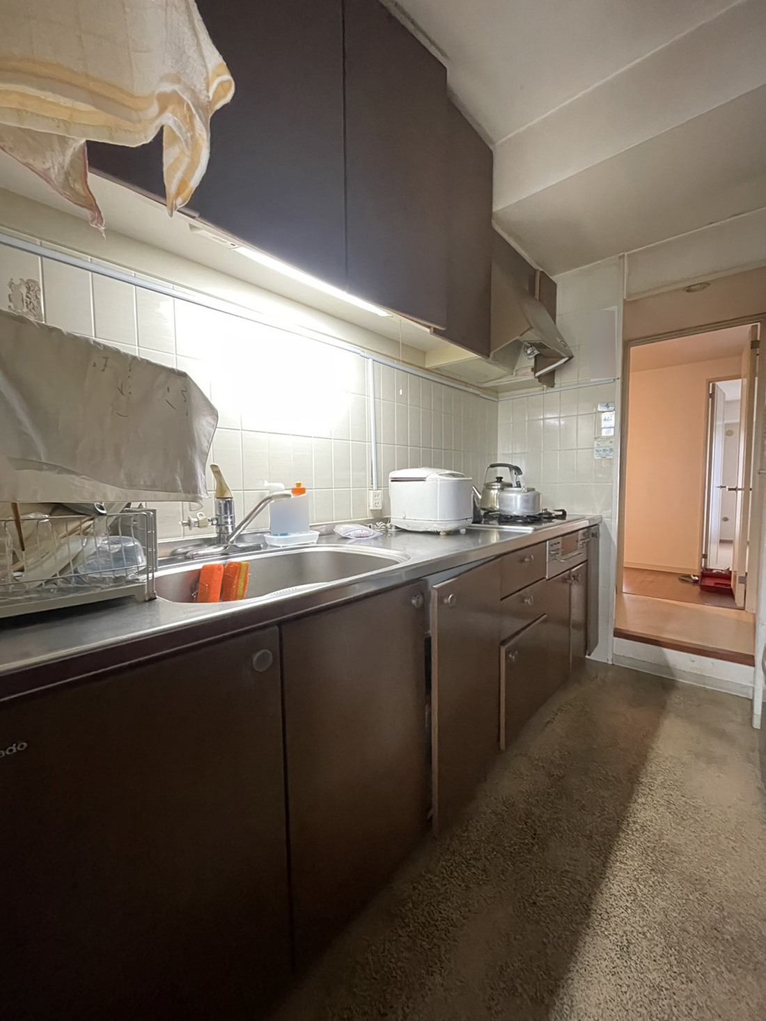 施工前のキッチン