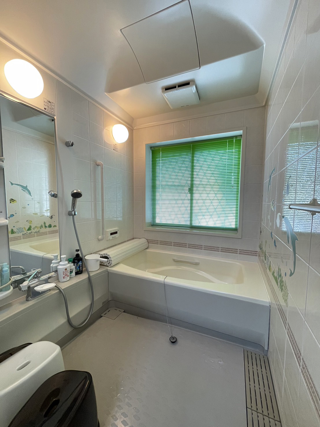 施工前のお風呂