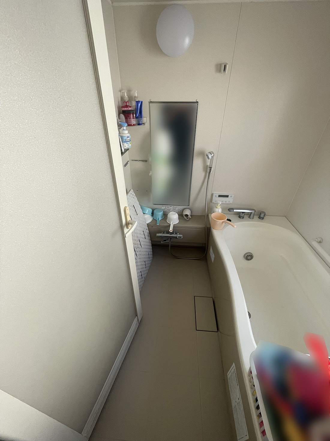 施工前のお風呂