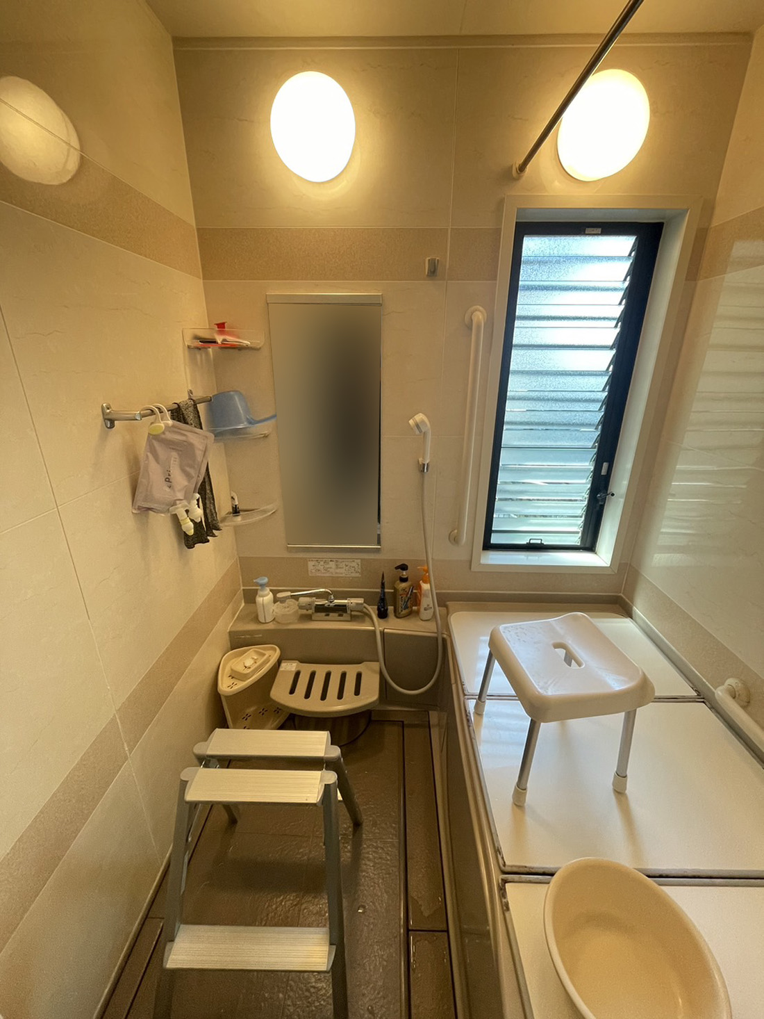 施工前のお風呂