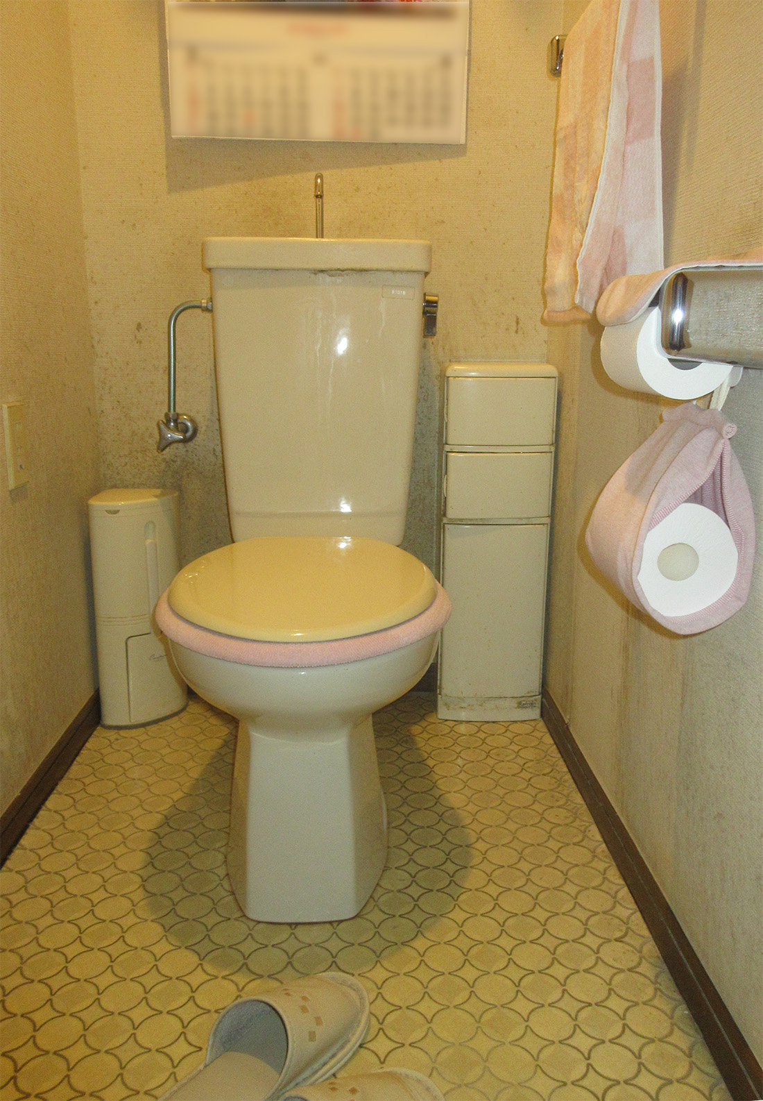 施工前のトイレ